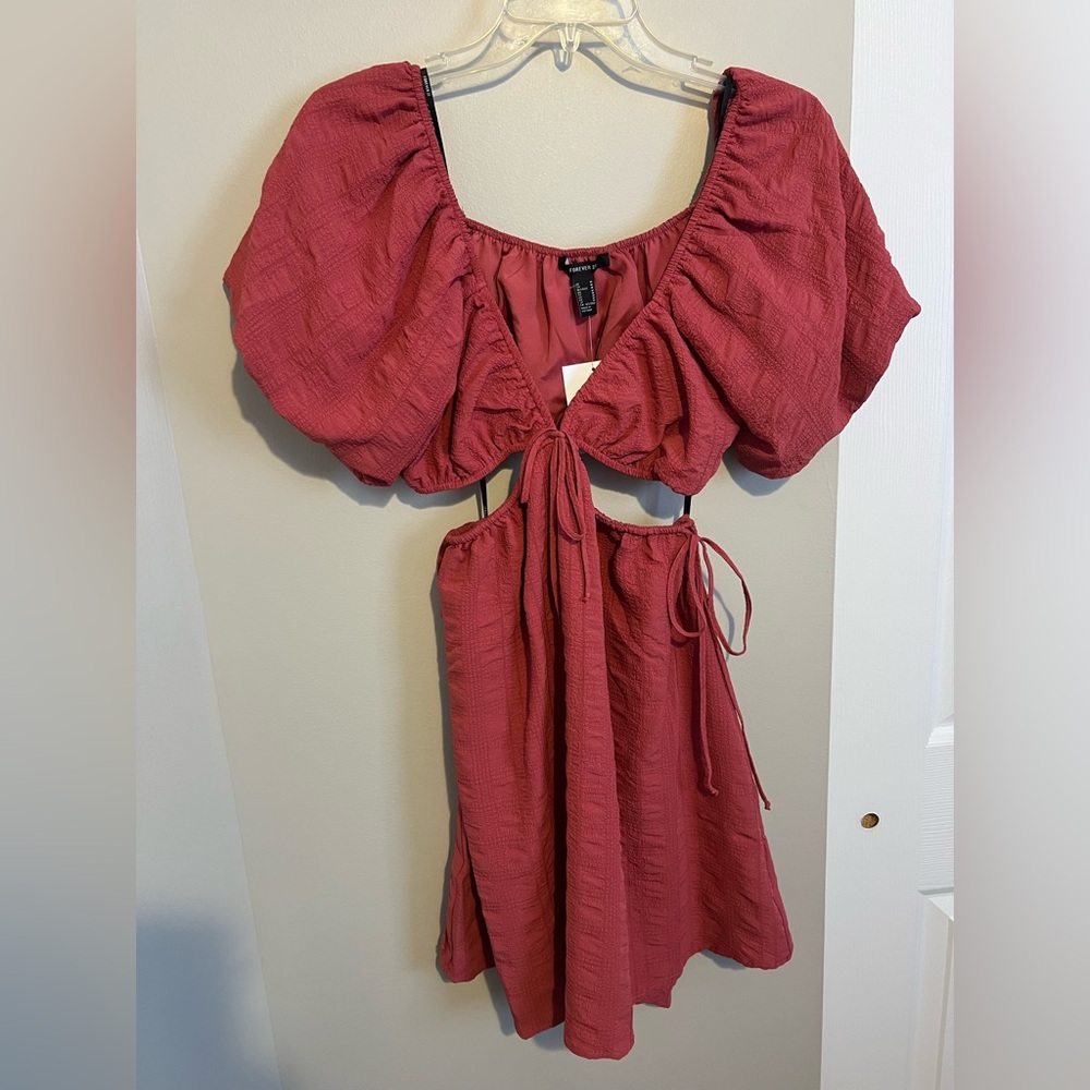 Forever 21 Cut Out Mini Dress